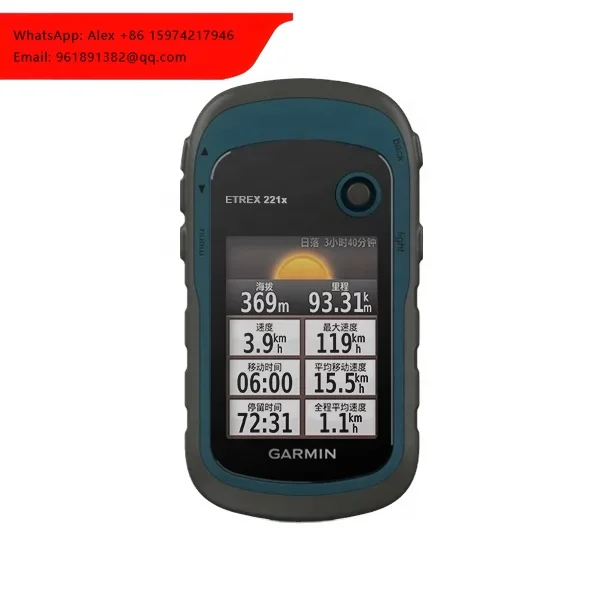 

Gar Min 221x Handheld Gps For Surveying Equipment