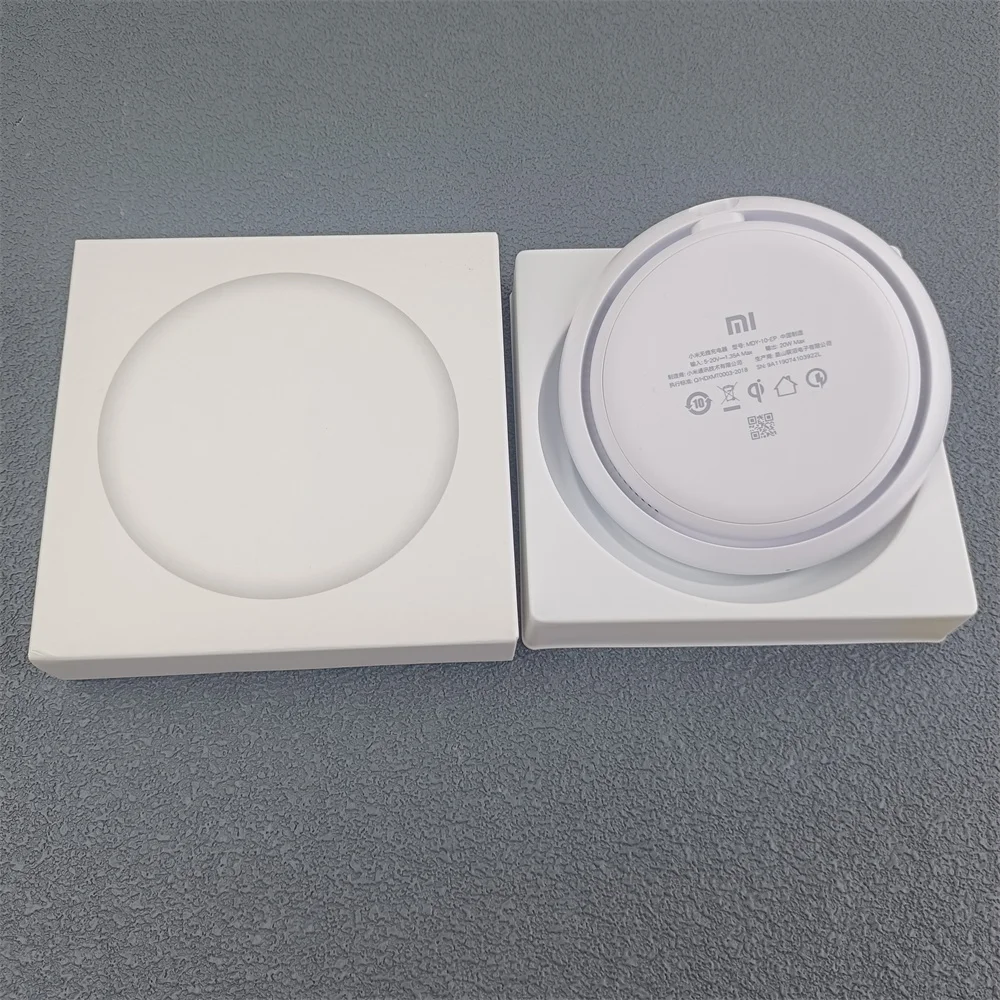 شاحن لاسلكي Xiaomi Mi9 شحن سريع 20 وات Qi لوحة شحن مروحة ذكية لـ Mi 17 15 15T 14 14T 13 12T 12 11T 10T Pro Ultra #1