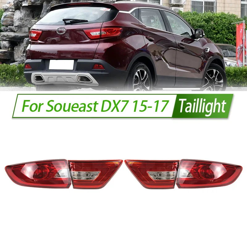 

For Soueast DX7 15-17 Car Taillight Assembly OEM Style Rear Lamp with Turn Signal Reverse Light Direct Fit Replacement