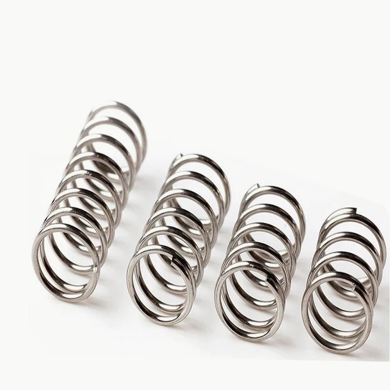4Pcs 304 Stainless Steel Compression Spring Return Spring Wire Diameter 2.0mm Outside Diameter 12~30mm Length 10mm to 200mm