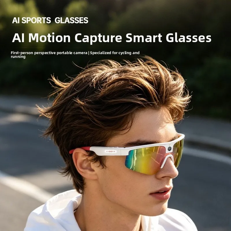 New smart glassesQ02Sports shooting, music, calls, recording, and automatic color-changing lensesAIReal-time translation