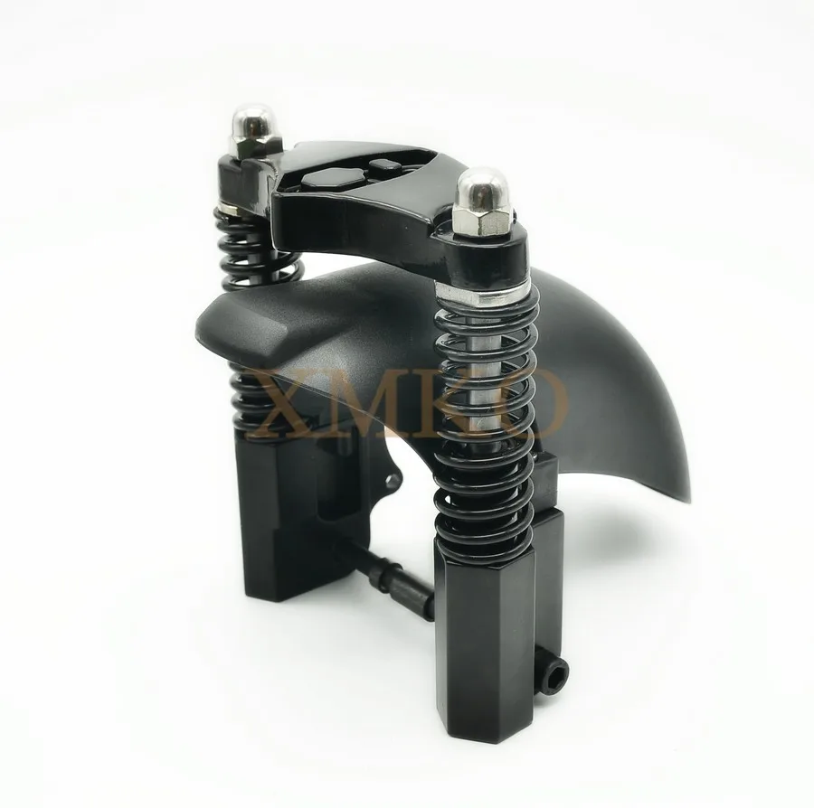 10 بوصة سكوتر كهربائي الجبهة شوكة الهيدروليكية التخميد امتصاص الصدمات درابزين تعديل الملحقات Kugoo M4 #5