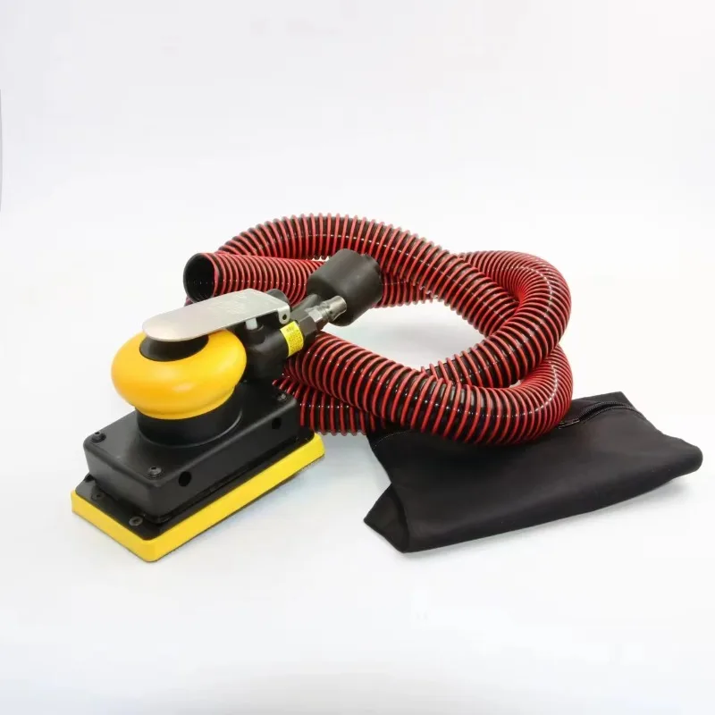 Central-Vacuum Industrial Pneumatic Sander 5mm Composite Air Random Orbital Sander