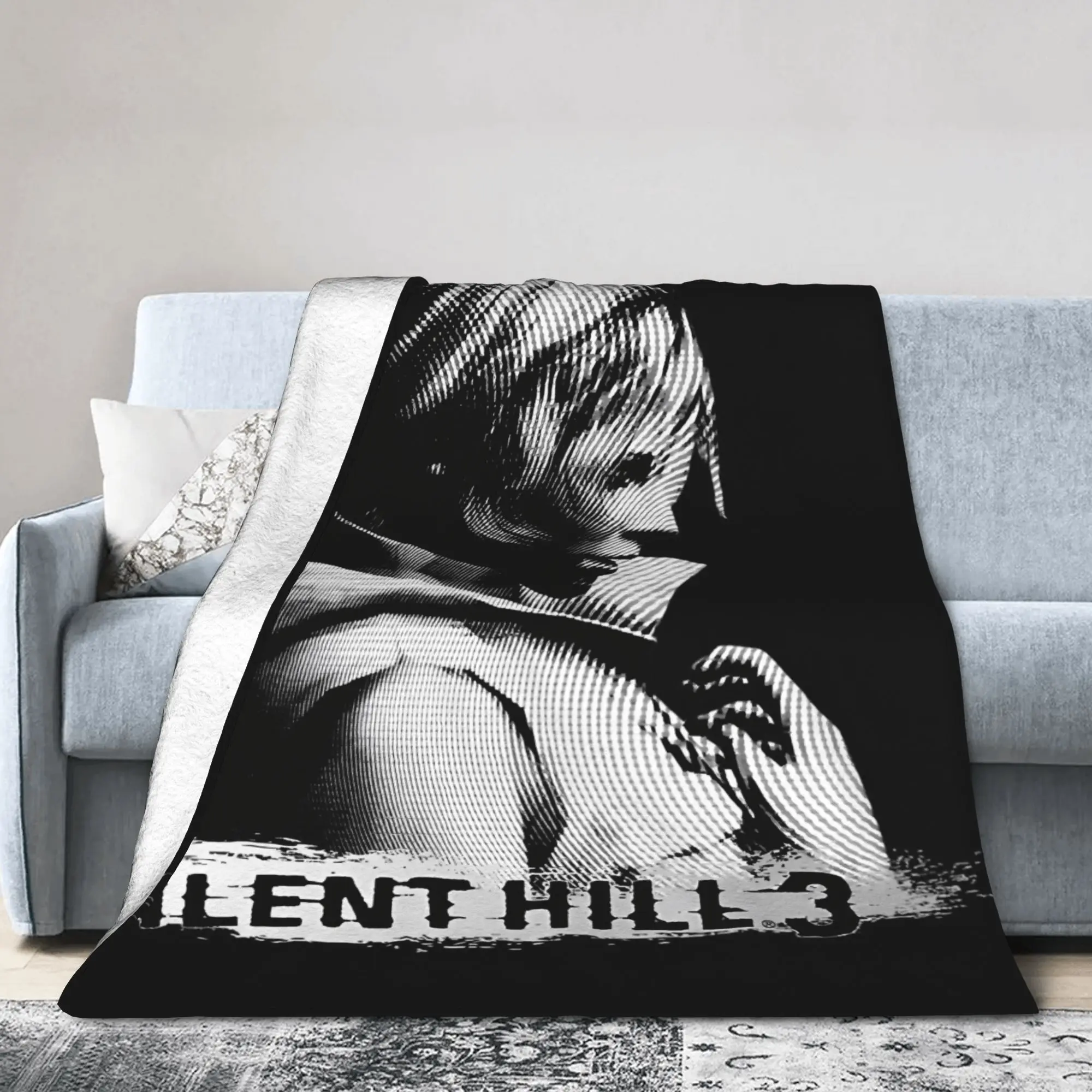 سايلنت هيل الفانيلا بطانية الشتاء هيذر شيريل ميسون سوبر لينة رمي بطانية للأطفال الكبار الأريكة الجمالية المفرش #3