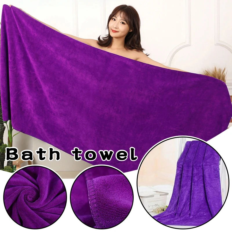 

1 шт. банное полотенце супер большое микрофибра простыня для салона красоты мягкое быстросохнущее массажное полотенце с высокой абсорбцией многоцелевое