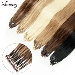 Micro Bead Hair Extensions 8D Silicone Nano Ring Hair Invisible Mini Silicon Beads Easy to Install Black Brown Blonde Hair 30g