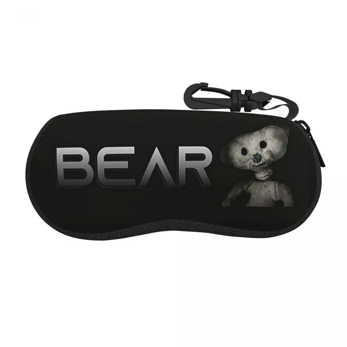 Bear Alpha Shell Glasses Case Protective Sunglasses Box Women Men Soft Eyeglasses Bag Pouch