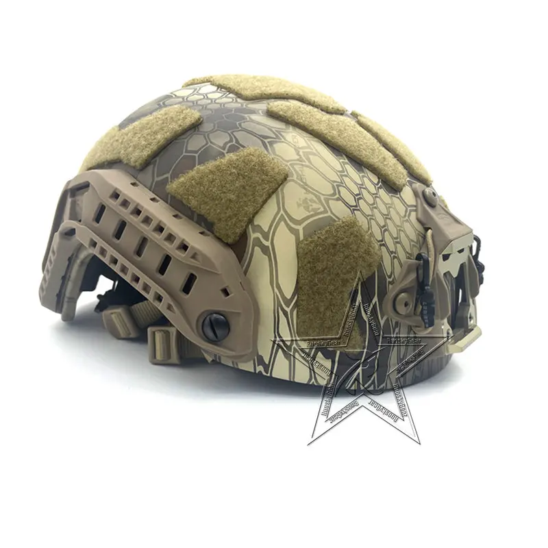 TB1315A Tactical Skirmish Airsoft Caiman Helmet With MC Color SF Super High CUT For Hunting Free Shipping