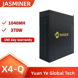 Jasmijnwerker Nieuwe 99% X4-Q 1. 04gh/S Hashrate 370W Power 3u Stil Etc Miner 1040mh 5G Geheugen Etchash Crypto-Algoritme