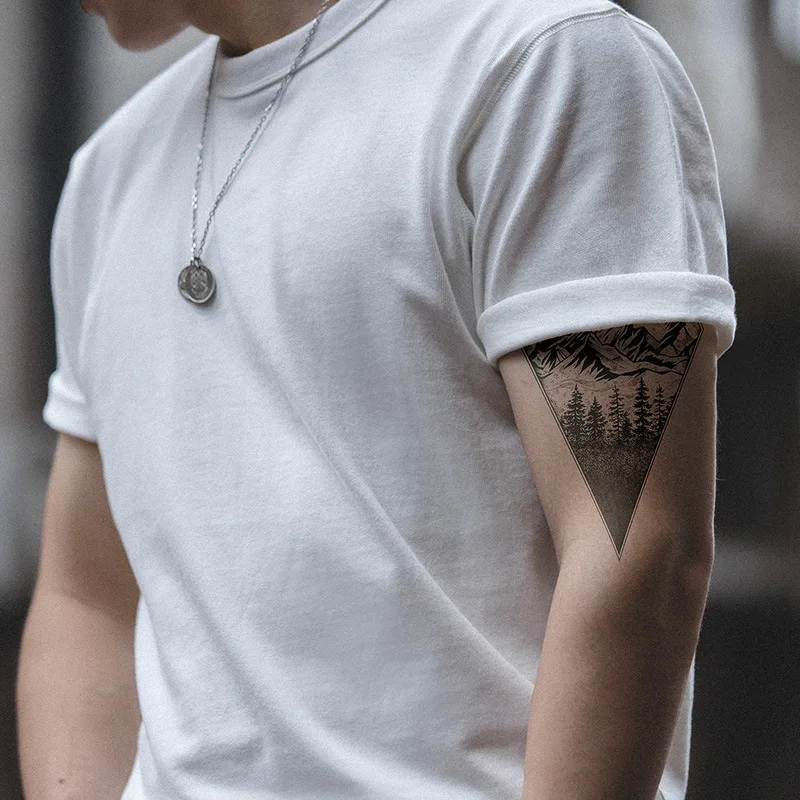 

Maden Workwear Retro Heavyweight 300g Color Thi Carbon Brued Summer T-irt Men's Pure Cotton ort Sve Loose Fi...