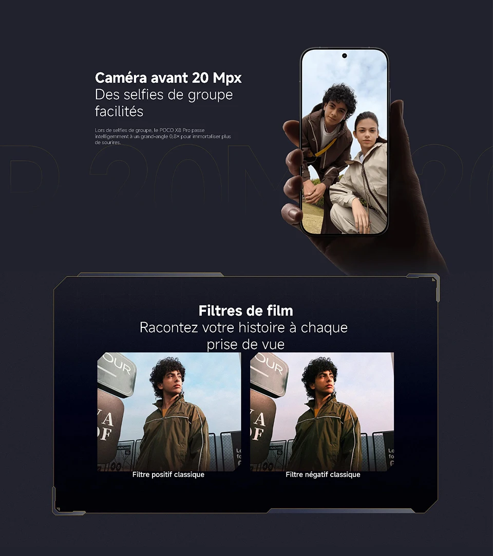 POCO X8 Pro 5G 256GB/512GB EEA Version NFC, Dimensity 8500-Ultra, 6.59 inches, 120 Hz, 50 MP Camera, 6500 mAh, IP68