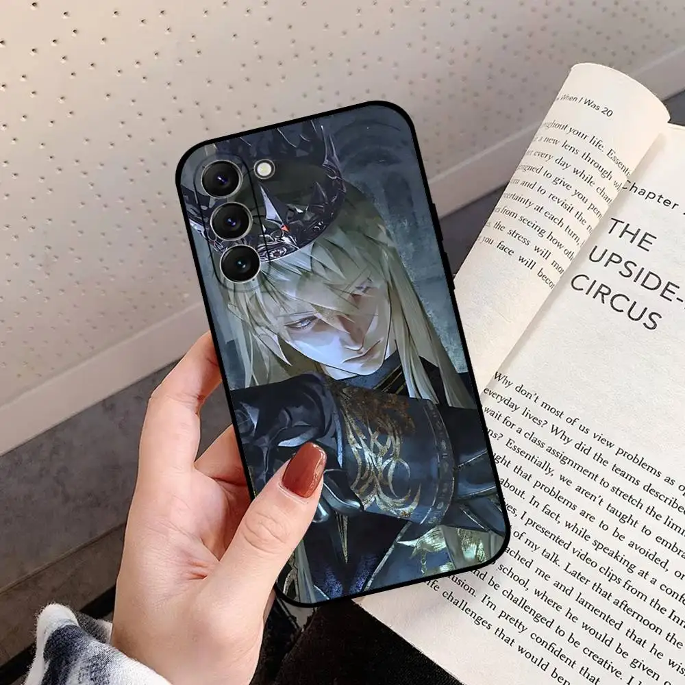 حافظة هاتف Xavier لهاتف سامسونج S24/S25/S22 S30/A51 52/Lite/Ultra/5G/Plus/FE - حماية رفيعة ضد الصدمات باللون الأسود #5