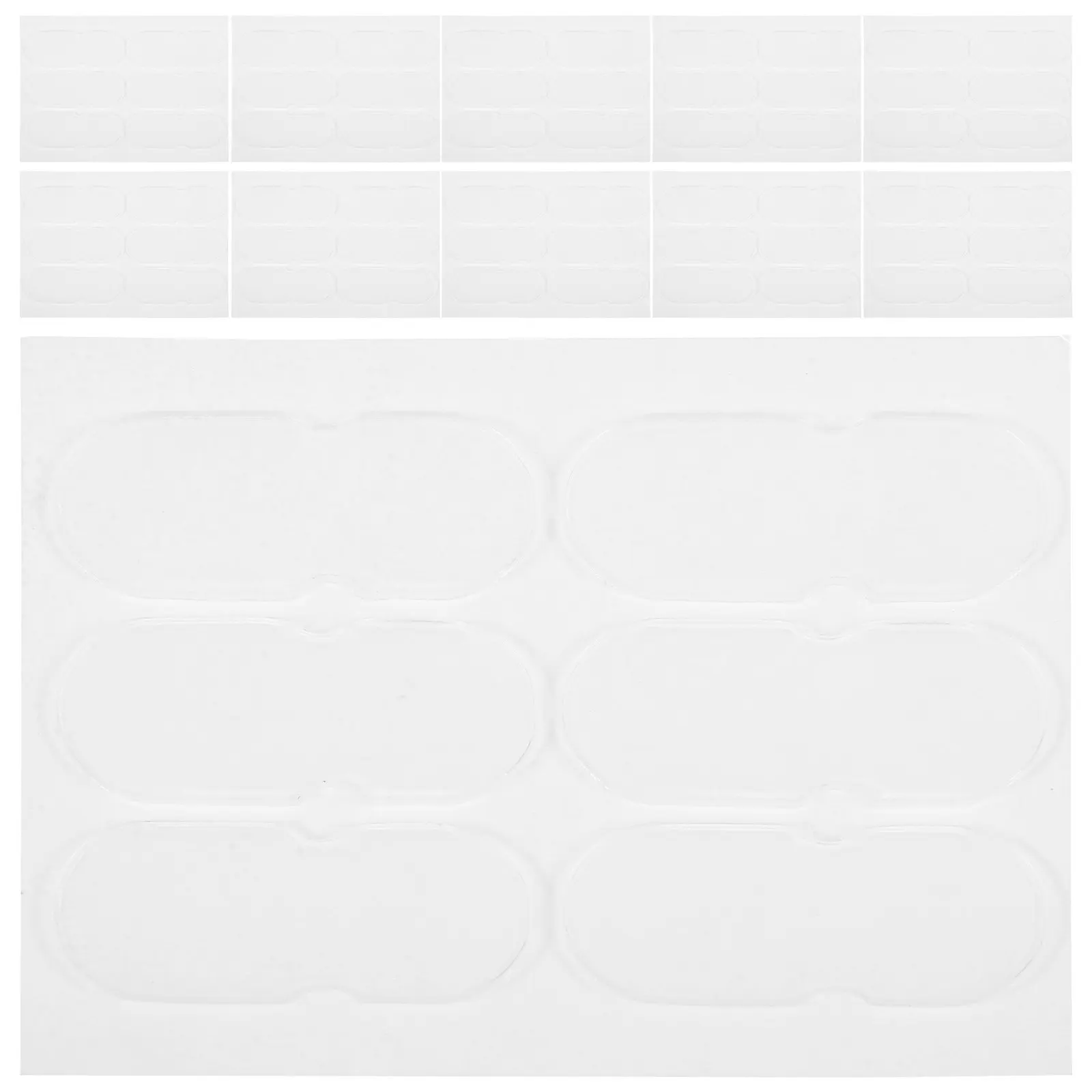 

60Pcs Silicone Ear Stickers Transparent Correction Patch for Protruding Ears Invisible Ear Shaping Sticker Women Daily Use