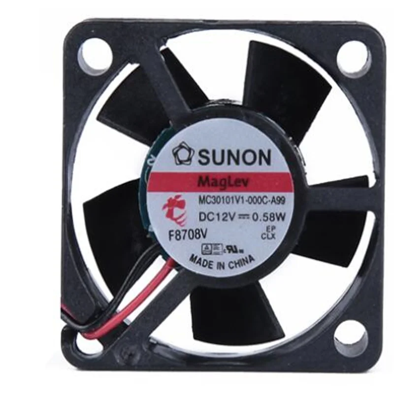 

MC30101V1-000C-A99 3010 3CM 12V 0.58W 30*30*10 2/3 line cooling fan