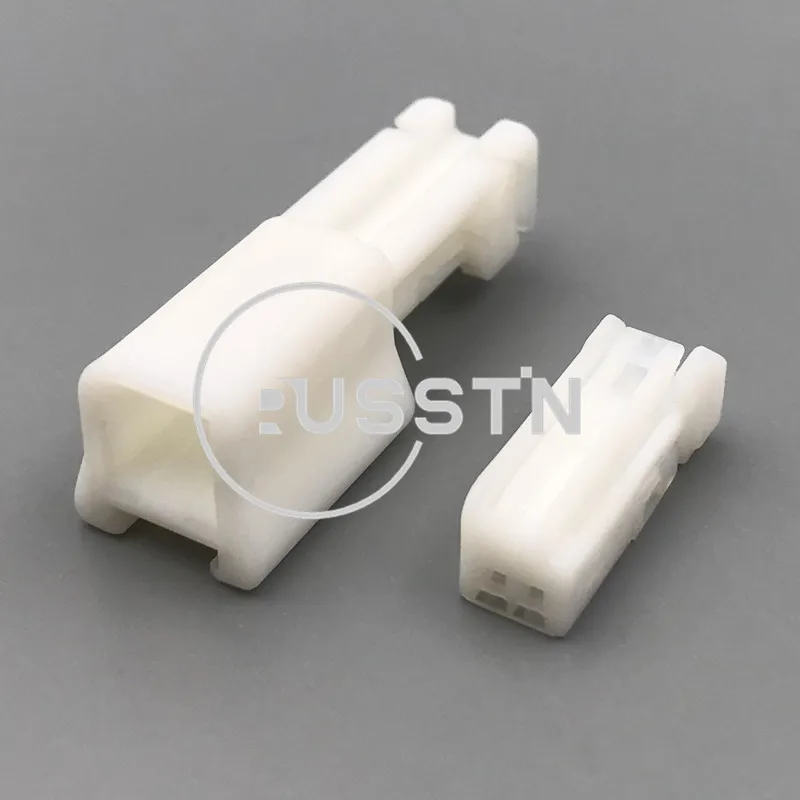 1 Set 2 Way Auto Cable Socket AC Assembly Car Atmosphere Light Plug Automobile Connector 6098-5071 6098-5070 For Honda Toyota