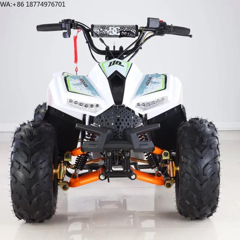 Factory Direct 125cc 4 Wheeler ATV Teenagers Children CE Certified Automatic Chain Drive Transmission Customizable 2WD