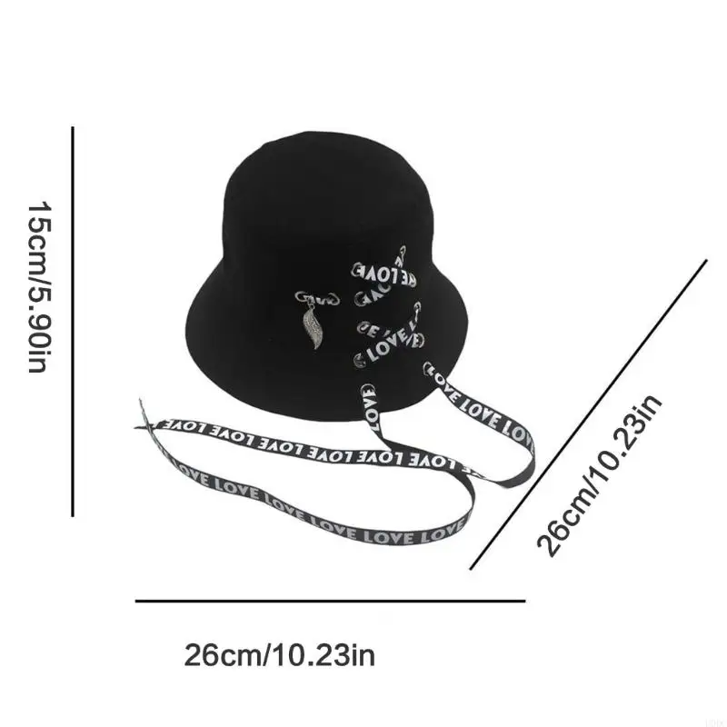 Стильная ленточная детализация ковша дышащая хлопок регулируем