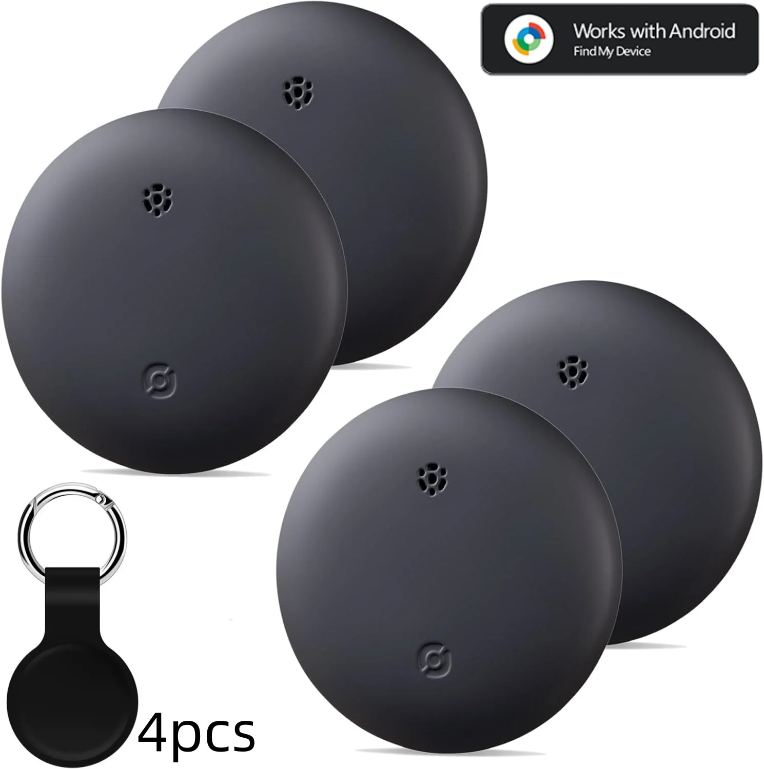 Smart Tags For Android, Air Tags Tracker Works With Google's Find My App Luggage Tags Gps Tracker For Locator Key Finder For Pet