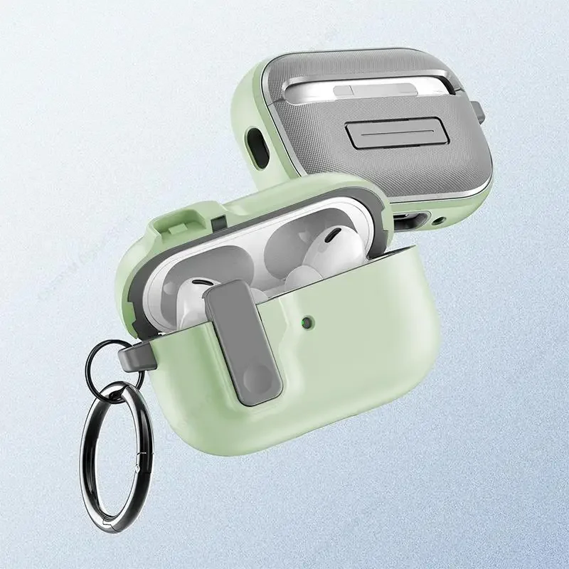 حافظة Funda لأجهزة AirPods Pro 2 USB C غطاء حماية صلب لأجهزة AirPods 3 4 Pro 2nd Pro2 Capa Lock Coque لأجهزة AirPods 3 3rd 1