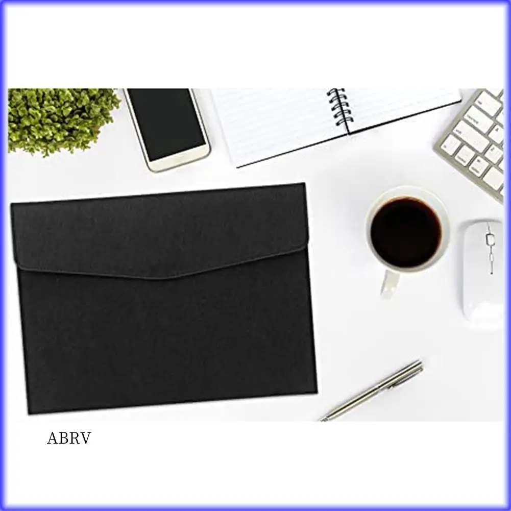 

Highly Recommended-A4 Pu Leather Document Cases,A4 Snap Button Document Folder,Business Pu Leather A4 Pocket,Document Organizer