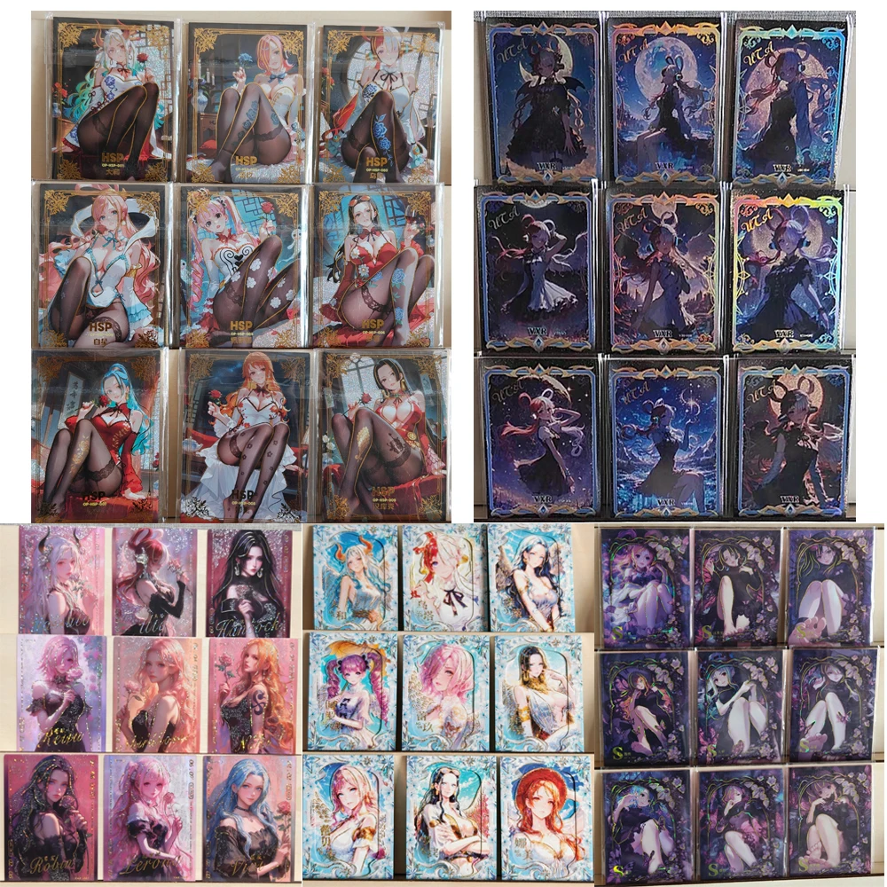 cartas-colecionaveis-one-piece-9pcs-set-cp-nami-robin-vivi-yamato-uta-perona-hancock-luffy-zoro-shanks-presentes-de-ferias