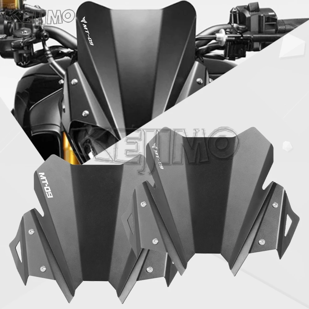 

FOR YAMAHA FOR MT09 MT 09 MT-09 SP CNC Aluminum Motorcycle Windscreen Accessories Windshield Wind Shield Deflector 2021 2022