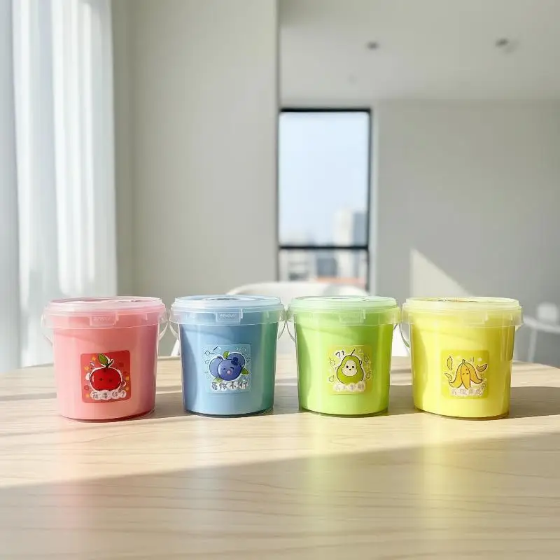 Stress Relief Squeeze Slime Soft Jelly Liquid Non-Stick Non-Toxic for Kids Adults Travel Fidget Sensory Play Toy