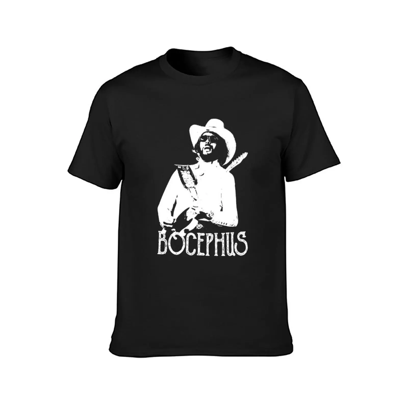 Retro Bocephus Vintage Hank Jr Distressed Williams Funny Musician T-Shirt summer top Blouse Men's t shirts