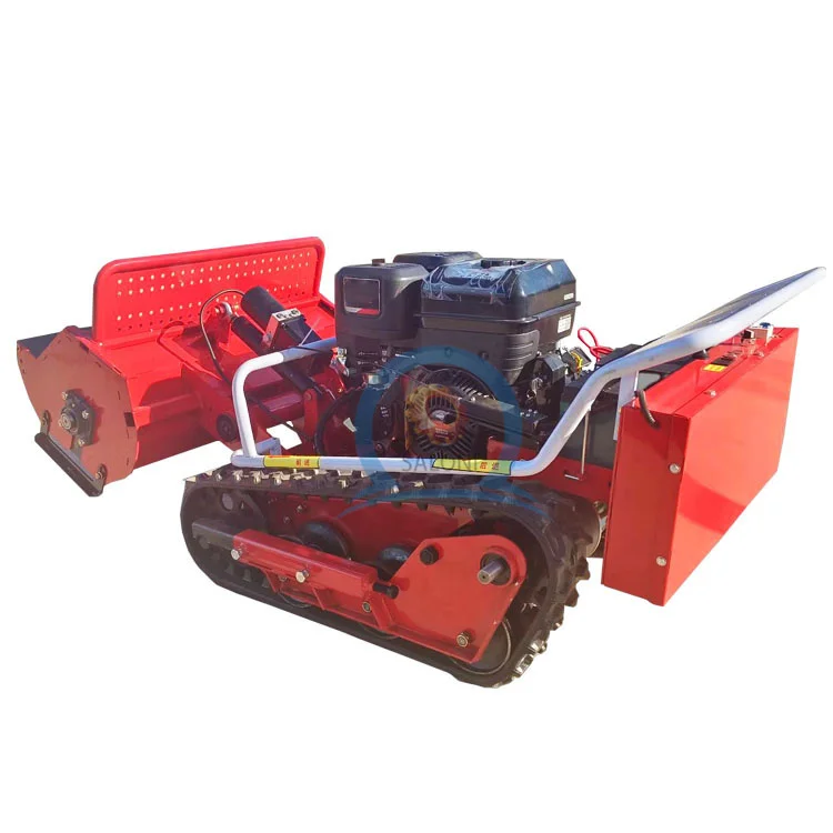 Tondeuse à gazon télécommandée sans fil longue Distance de haute qualité, Mini robot tout Terrain