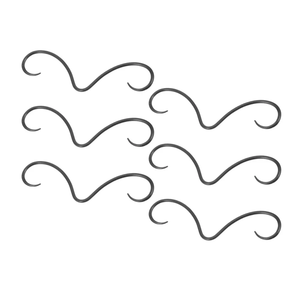 6Pcs Mustache Nose Septum Rings Stainless Steel Body Piercing Jewelry Unique Design for Men Women Comfortable Fit
