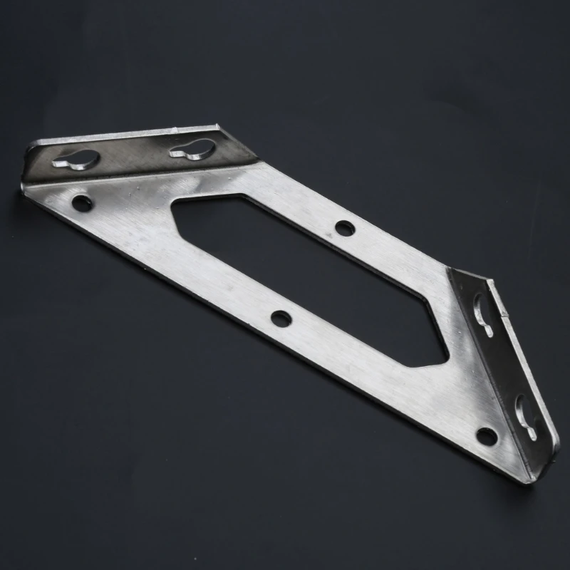 Conectores soporte esquina acero inoxidable, soporte angular brida Triangular, soporte estante resistente, placa