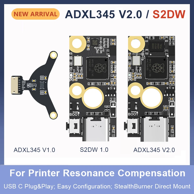 

BIGTREETECH BTT ADXL345 Accelerometer Board For 36 Stepper motors Klipper Firmware Raspberry Pi Voron 3D Printer Parts