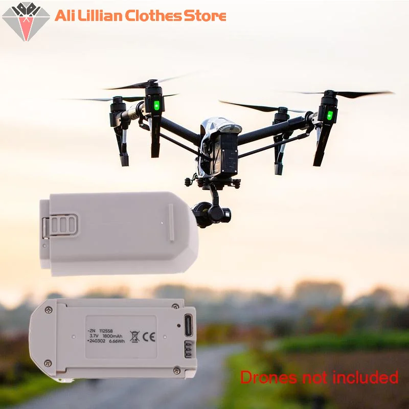 ⭐ 熱い ❗   GT3 RCドローン用 ﻿ オリジナルバッテリー 3.7V 1800mAh V66 ミニドローン部品 V66 CZ06 D16 クアッドコプターアクセサリー