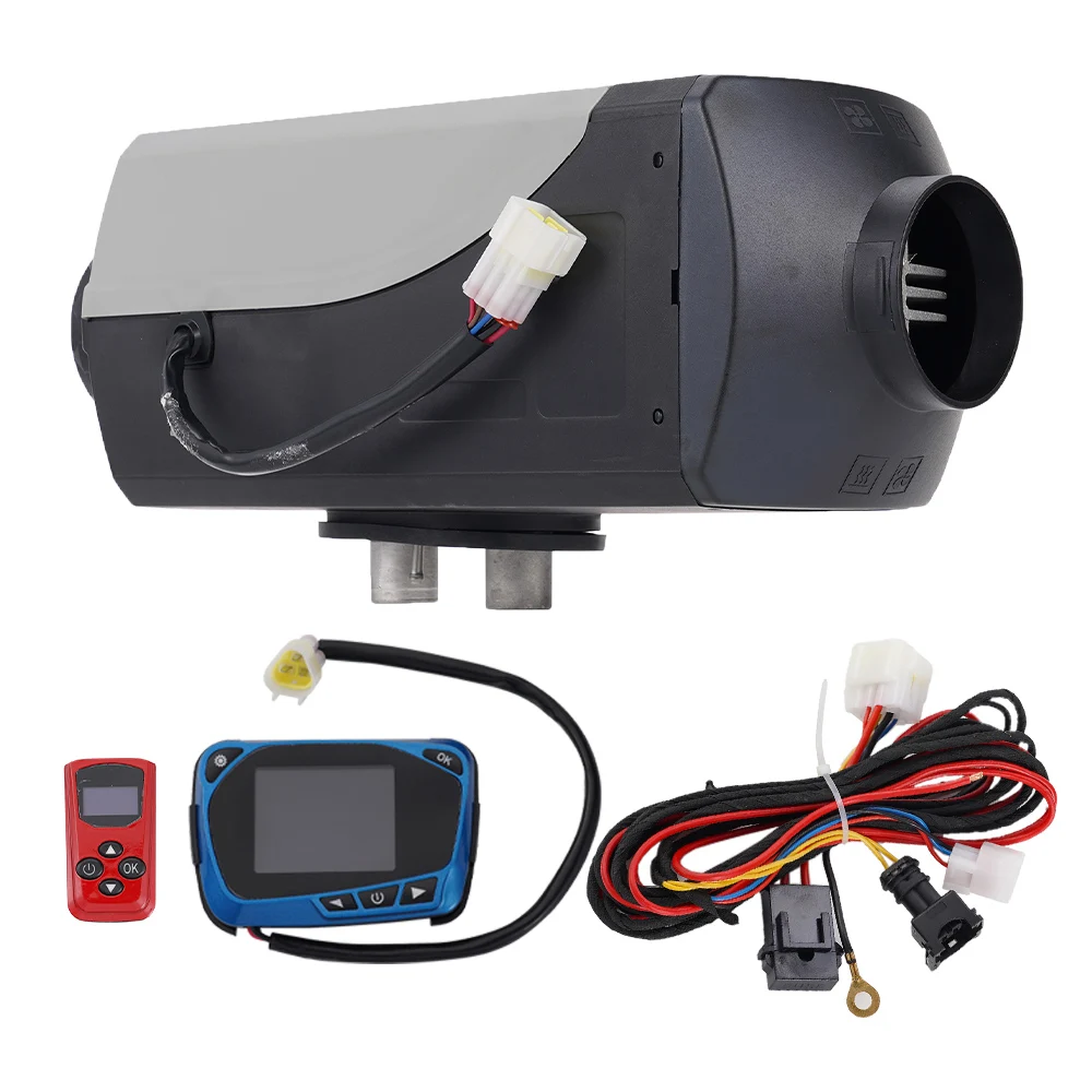 12V/24V Split heater body 5-8KW Air Heater With  Remote Control Air Diesel Parking Heater for Truck Boat Bus RV Trailer