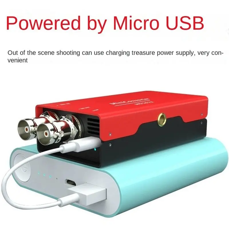 FHD 3G SDI To -SDI Compatible Converter Broadcast Grade Video Digital Signal Conversion Device