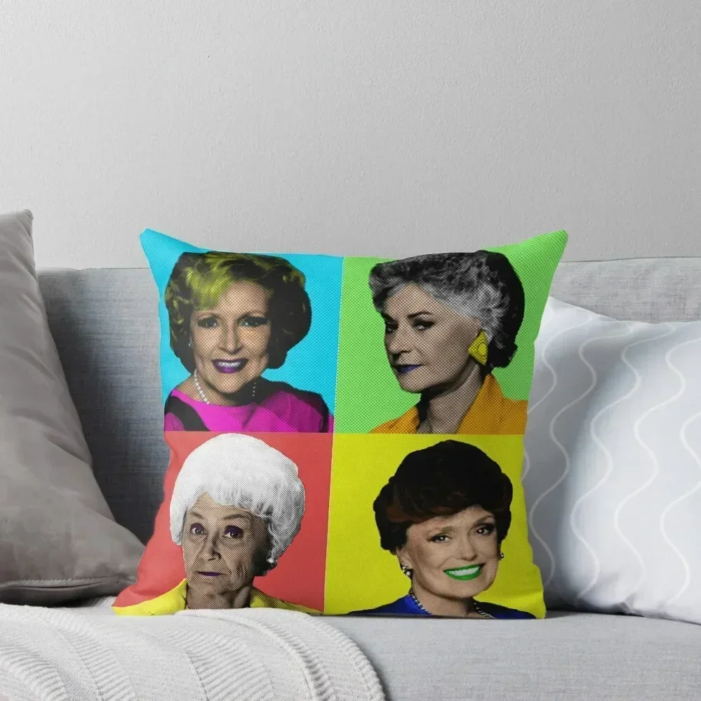 

The Golden Girls 4 Way Color Throw Pillow Pillowcases Cushion Covers Sofa Sitting Cushion pillow cover luxury pillow