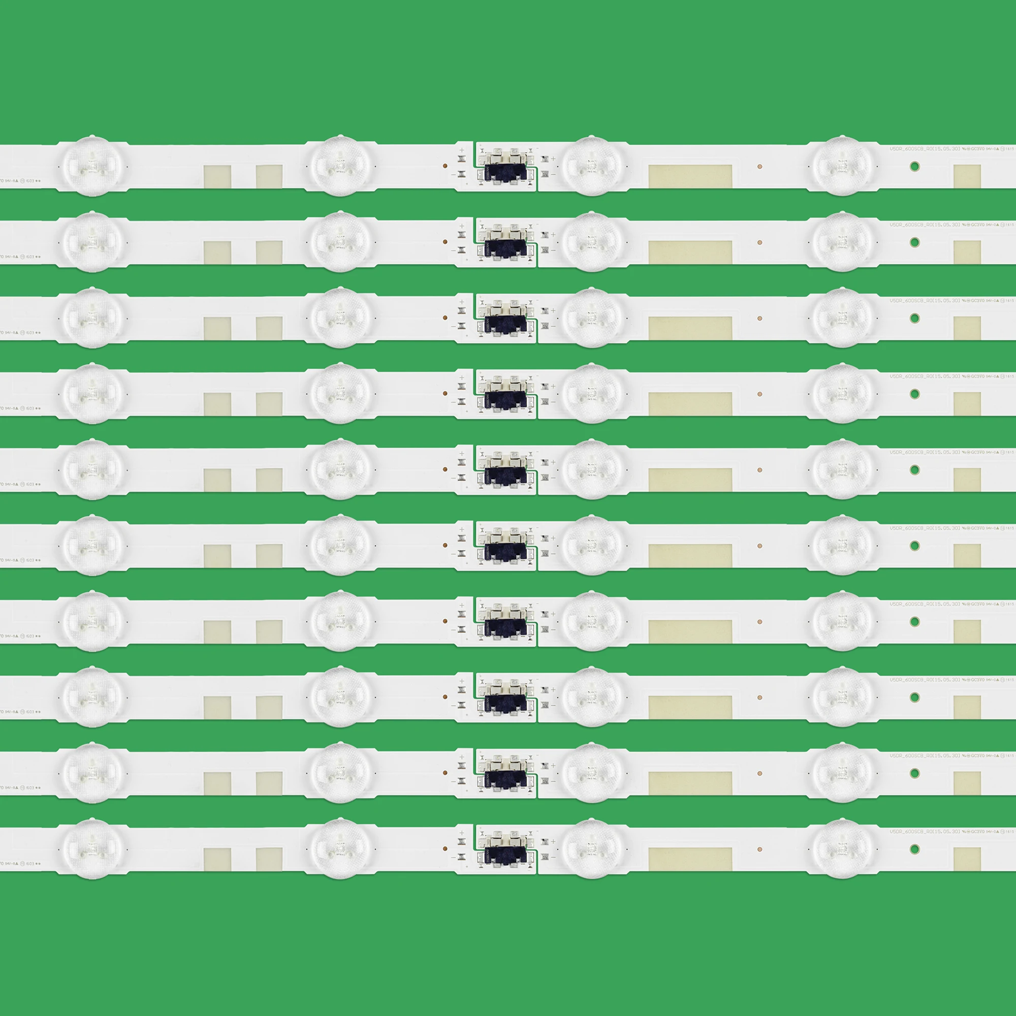 Imagem -03 - Tiras de Led para tv Samsung 60 tv Un60js7200 Un60js7200f Un60js7200g Ue60ju6872 Ue60js7200 Ue60ju6850 V5dr _ 600scb _ r0 V5dr _ 600scb _ r0