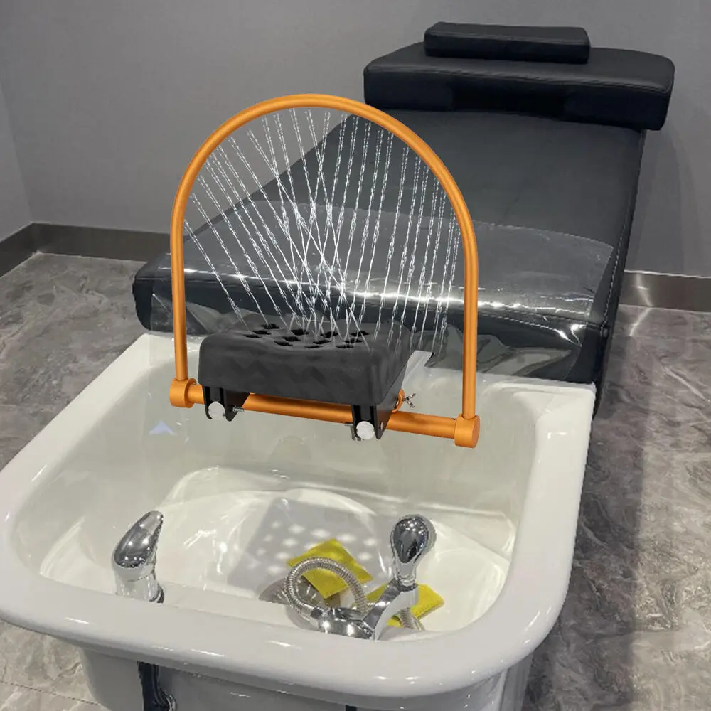 

Modern Hair-washing Bed Water Circulation Equipment Rack Kit With Silicone Pillow