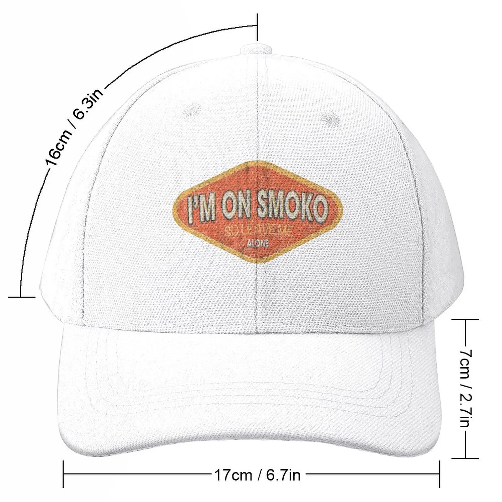 I'm On Smoko Baseball Cap Beach Luxury Cap Ball Cap Fashion Beach Hats For Women Men's