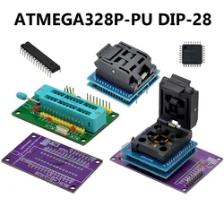 ATMEGA328P-PU DIP-28 Domestic Memory Chip For R3 ATMEGA328PB-AU Original Burn-in Block