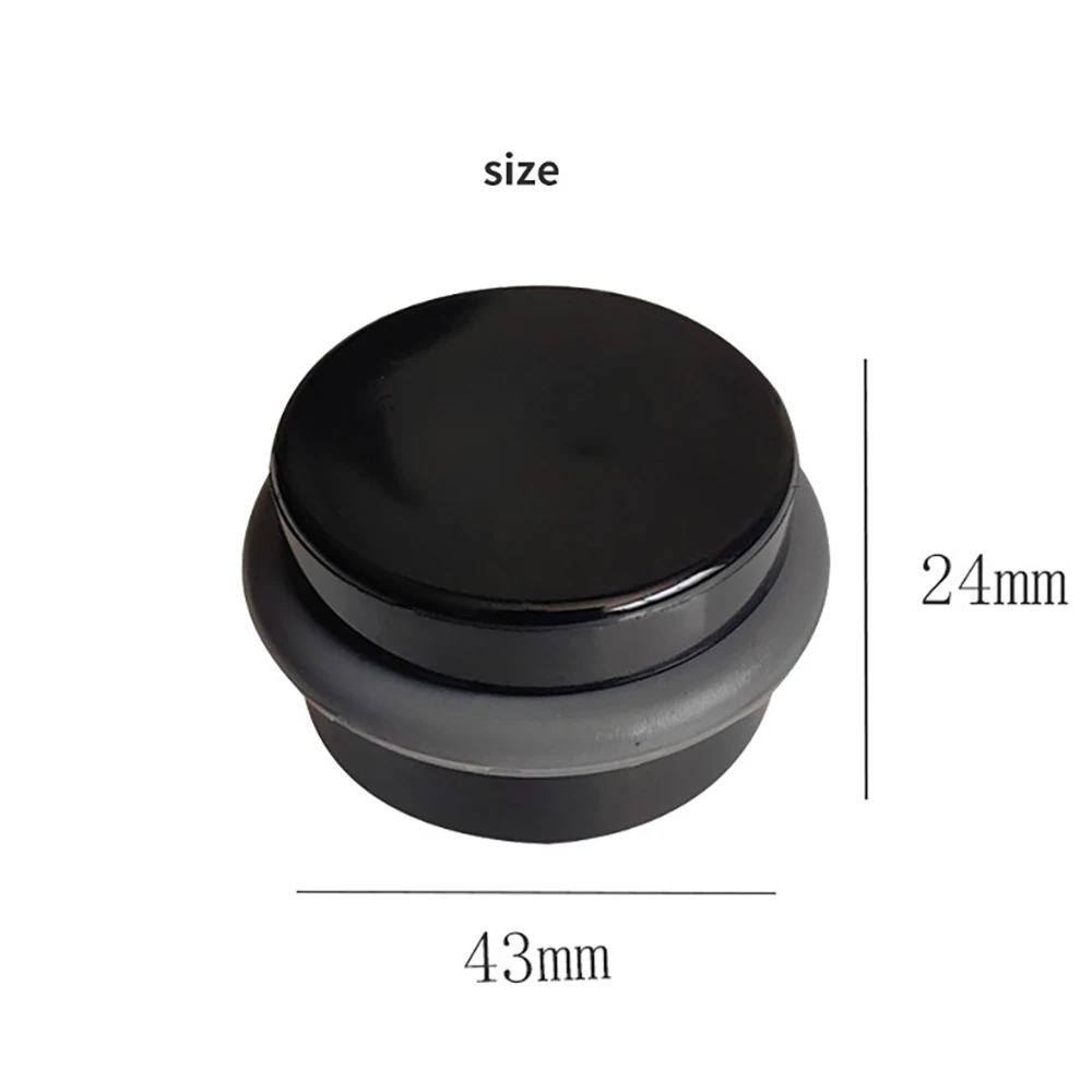 No Punching Cylindrical Door Stop Acrylic Round Anti-Collision Silent Flooring Door Protect Walls And Furniture Cushion