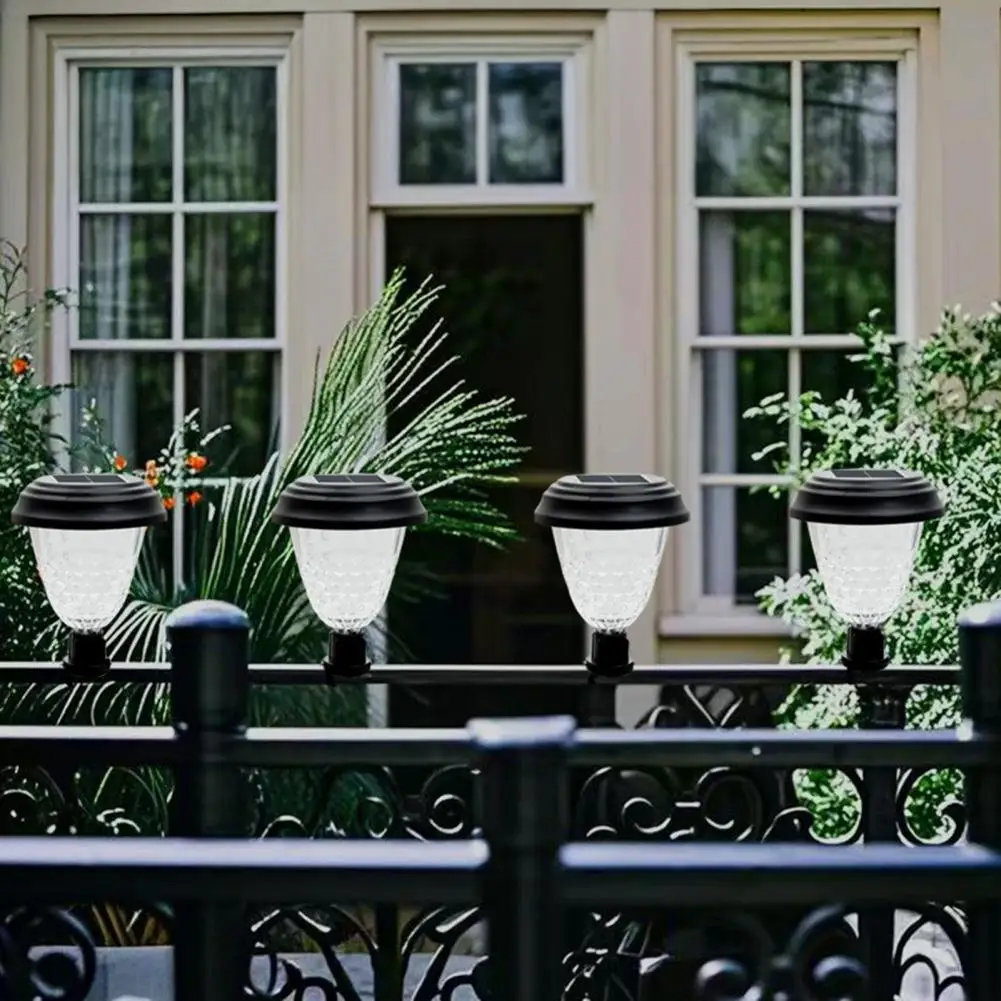 Светодиодный уличный светильник Солнечный палубный светильник Энергосберегающие солнечные фонари для бассейна для палубного забора Автоматическое включение/выключение Светодиодные фонари Простая установка