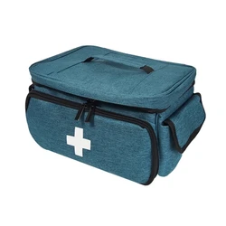 Medicine Storage Bag Empty Lockable Pill Bottle Organizer With Portable Zippered Pouches Medicine Box For Home Travel