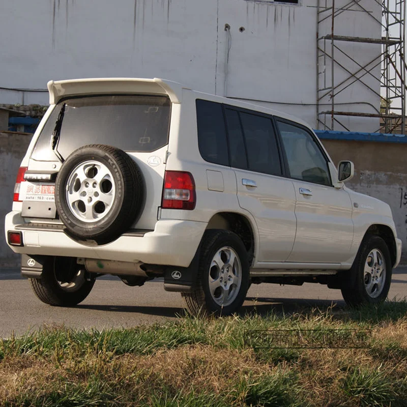 For Mitsubishi Pajero IO 1996-2004 High Quality ABS Material Rear Wing Roof Spoiler Glossy Black Or White