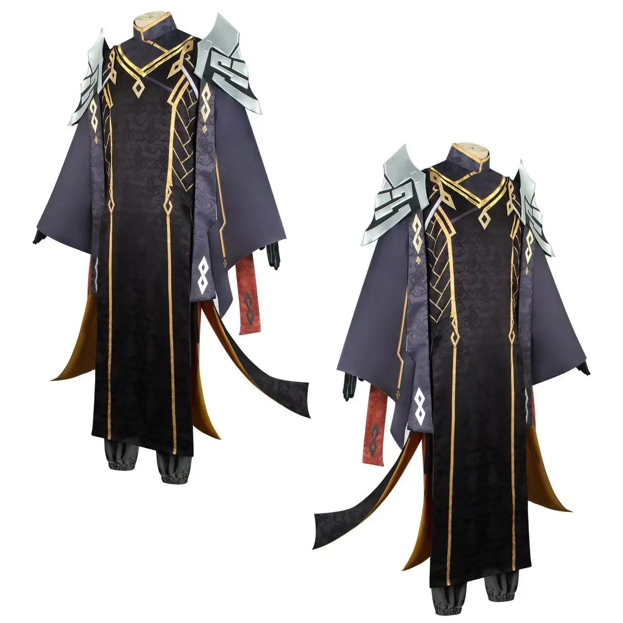 

Halloween Genshin Impact cos costume rock emperor zhong li cosplay full costume anime animation