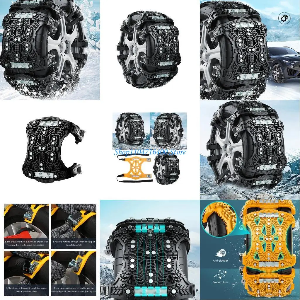 

Y1GD Легко установить универсальную цепью цепи, устойчивая к цепочке автомобильной шины для превосходной сцепления