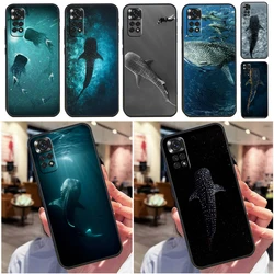 Ocean Whale Shark Animal Phone Case For Xiaomi Redmi Note 12 11 10 8 9 Pro 8T 9S 10S 11S 12C 9C 9T 10A 10C Cover