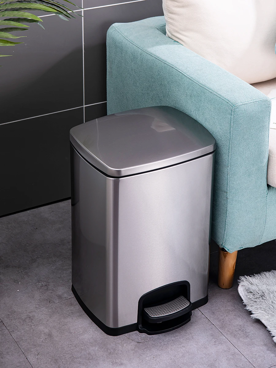 

Lang Medical Stainl Steel Tra Can Villa Large Capaci 2L 5L 20L 30L 50L Odor Absorption Deodorizing Box Household W...