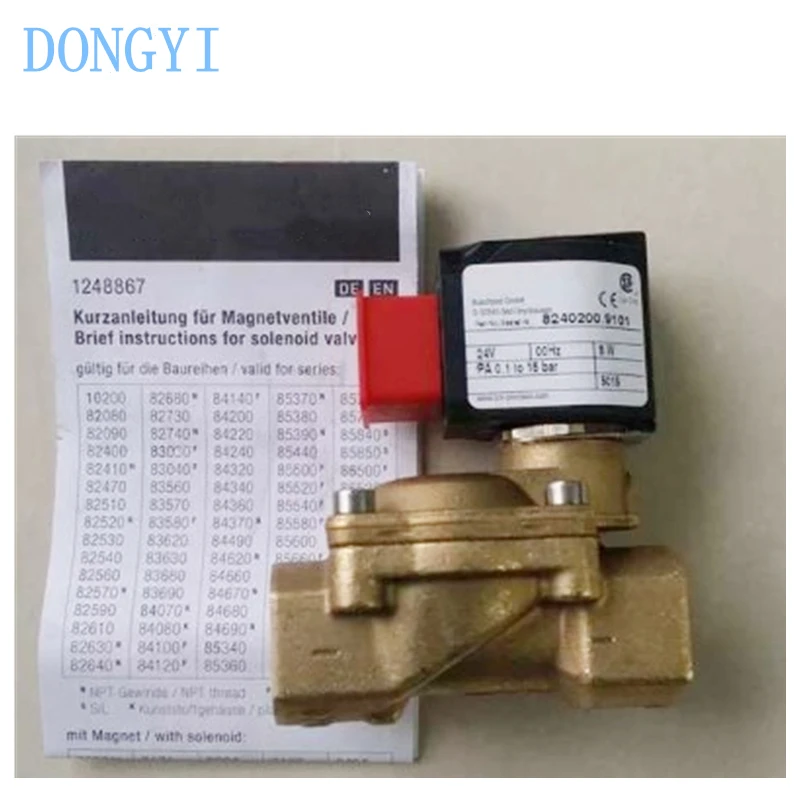 2/2 Way Diaphragm Solenoid Valve 8240200.9101 8240300.9101 8240400.9101 DC24V AC220V
