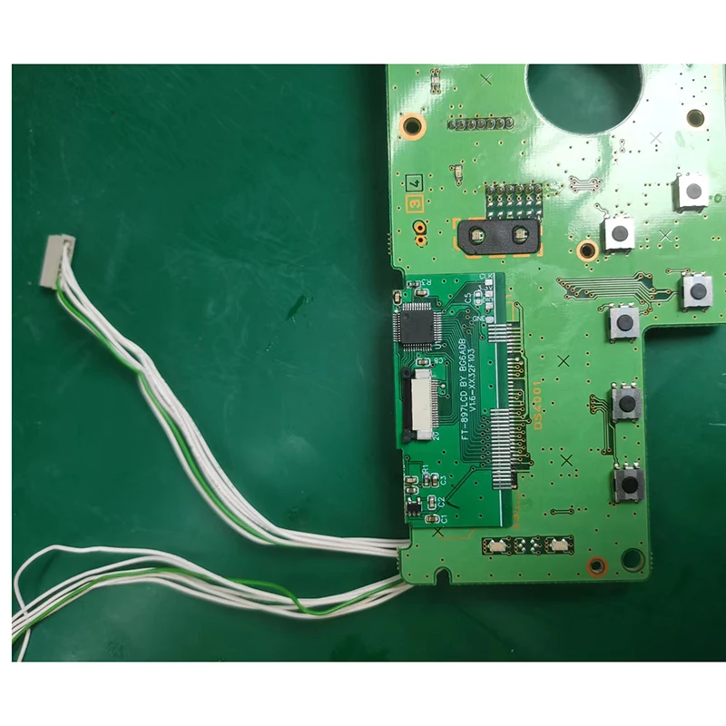 Imagem -04 - Painel Lcd para Rádio de Ondas Curtas Yaesu Ft897d Novo